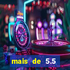 mais de 5.5 escanteios o que significa